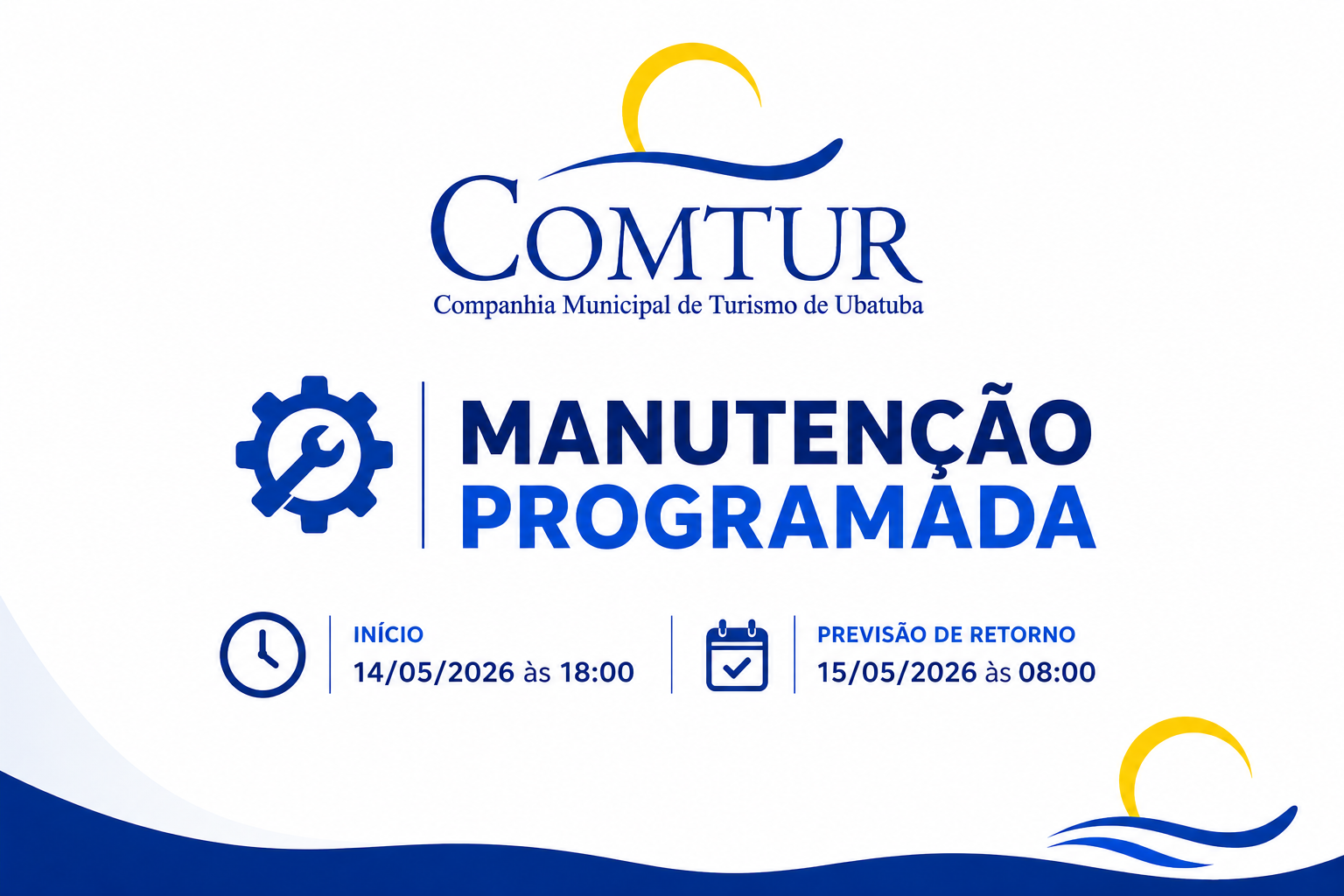 Manutenção COMTUR